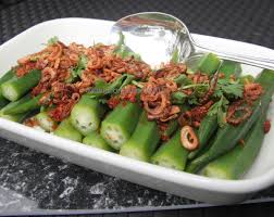 Would you like any fruit in the recipe? Singapore Vegetable Ladies Fingers With Dried Sambal Prawns Hints For The Home