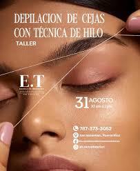 ✨¿Quieres aprender una técnica milenaria para lucir unas cejas perfectas?✨  ¡Inscríbete en nuestro taller de Depilación de Cejas con Hilo! 🌿✂️ En este  curso, descubrirás: 🔸 La historia, beneficios y aplicaciones de