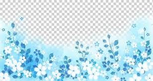 White flowers wedding invite freetoedit overlay watercolor. Blue White Illustration White Flowers On A Blue Background To Pull Material Free Texture Computer Wallpaper Flower Png Klipartz