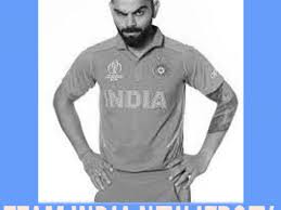 Custom new design cricket team jersey logo what you can get from us : Team India To Sport New Jerseys Designed By Mpl Sports