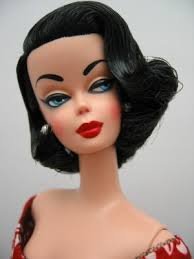 OOAK SILKSTONE BARBIE "RETRO LOOK" HEAD ONLY BY WONDERBILLY