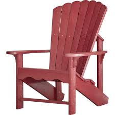 Sandiford Plastic Adirondack Chair Plastic Adirondack Chairs Comfortable Outdoor Furniture Rustic Outdoor Furniture