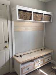 Mudroom Update And Ikea Hemnes Hack Ikea Mud Room Ikea Hemnes Living Room Ikea Hemnes