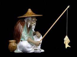 Update Sold Chinese Fisherman Mudman Mudmen Figurine Figurines Art Figurines China Art