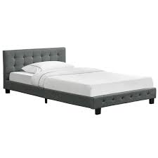 Kategorien schlafzimmer betten boxspringbetten bettgestelle. Polsterbett Manresa 120 X 200 Cm Grau Juskys