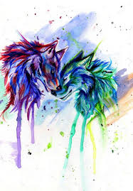 Wolf Art Wolf Painting Art Wolf Drawing