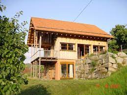 holzhaus mit sauna in seewald 3 schlafzimmer fur bis zu 10 personen individuelles architektenhaus mit traumaussicht oase der ferienhaus holz haus holzhaus