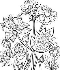 These free, printable summer coloring pages are a great activity the kids can do this summer when it. Flowers Coloring Pages 10 Free Fun Printable Coloring Pages Of Spring Flowers Printables 30seconds Mom