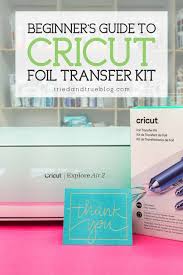 Beginner S Guide To Cricut Foil Transfer Kit Tried True Creative Get it today with same day delivery, order pickup or drive up. cricut foil transfer kit