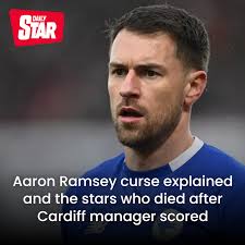 Aaron Ramsey's goals have been linked by some fans to the deaths of a host  of famous faces ⚽  https://www.dailystar.co.uk/sport/football/aaron-ramsey-curse-celebrity-deaths-35084637