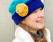 Gorro con orejeras en bloques de colores, gorro para personas activas,  gorro de invierno, gorro de estilo único, gorro cálido para mujeres, gorro  con orejeras para adultos, gorro unisex con orejeras -