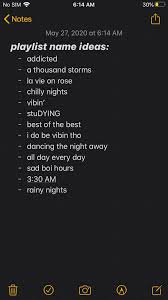 Spotify Playlist Applemusic Playlist Names Ideas Good Vibe Songs Music Playlist