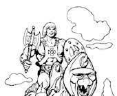 He man coloring pages 1. He Man Coloring Pages Print He Man Pictures To Color All Kids Network