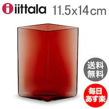 楽天市場 イッタラ iittala ルーツ ベース ruutu vase 花瓶 11 5 14cm 1015596 クランベリー cranberry インテリア ガラス 北欧 フィンランド シンプル おしゃれ あす楽 gulliver online shopping インテリア ガラス イッタラ 花瓶