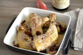 Poulet Vallee D Auge Aux Cepes Delizioso Recette Poulet Vallee D Auge Poulet Recette Poulet
