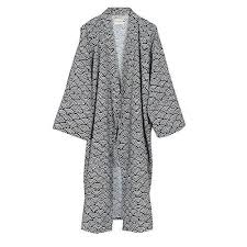 Dunkle Gewellte Manner Yukata Roben Kimono Robe Khan Gedampfte Kleidung Pyjamas Robe Kimono Yukata Pyjamas