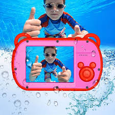 Amazon Com Underwater Camera For Kids Hd 1080p Waterproof Kids Camera Video Recorder Action Preschool Came Kids Camera Kids Digital Camera Underwater Camera