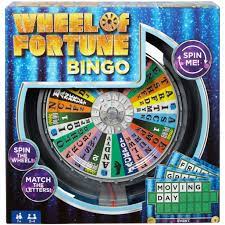 Up to three contestants can play. Wheel Of Fortune Bingo Game For 2 4 Players Ages 7y Walmart Com Walmart Com