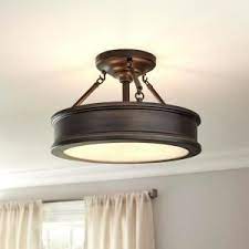 Check spelling or type a new query. Home Decorators Collection Grafton 3 Light Hallmark Bronze Semi Flush Mount Ceiling Light 23959 The Home Depot In 2021 Ceiling Lights Living Room Flush Mount Ceiling Lights Farmhouse Ceiling Light