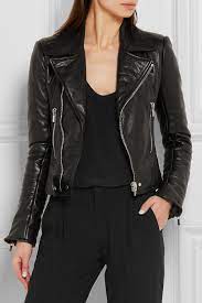 Noir Perfecto En Cuir Balenciaga Leather Leggings Fashion Balenciaga Leather Jacket Leather Jackets Women
