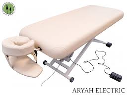 Stationary Massage Table Diy Assembly Easy Set Up Comfort And Easily Adjustable Electric Stationary Massage Table Massage Tables Adjustable Height Table
