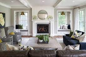 5 Inspring Family Room Ideas With Fireplace Futurian Modern Fireplace Decor Living Room With Fireplace Family Room Design