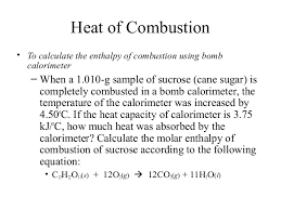 For each product, you multiply its δh ∘ f by its coefficient in the balanced equation and add them together. Final 1 Thermochemistry