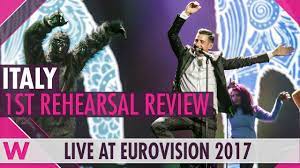 If you want to know more about francesco Italy First Rehearsal Francesco Gabbani Occidentali S Karma Eurovision 2017 Reaction Youtube
