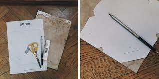 Briefumschlag hogwarts drucken / briefvorlage privatbrief word : Diy Dein Hogwarts Briefumschlag Harry Potter