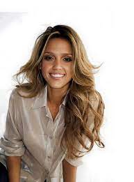 Jessica alba wavy long bob haircut. Pin On Hair