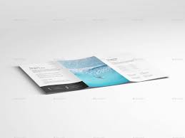 A4 Trifold Brochure Mockups V1 Brochure Brochures Mockups Photoshop Mockup