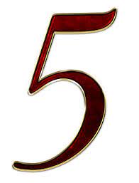 Number 5 Five Digit Background Scrapbookin Image Download Free Images Free Images