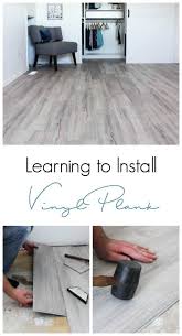 Transforming A Space By Installing Vinyl Plank Flooring Love Create Celebrate Installing Vinyl Plank Flooring Grey Vinyl Plank Flooring Vinyl Plank Flooring