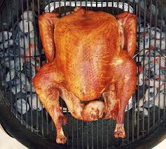 Bbq Turkey On A Weber Kettle Grill Bbq Junkie Recipe Bbq Turkey Weber Kettle Barbeque Turkey