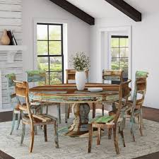 I have covered most rustic tables including rustic coffee tables, rustic dining tables, rustic end tables and just about every other type of rustic table in this guide. Rustic Dining Table And Chair Sets Round Rectangle Square Dining Sets