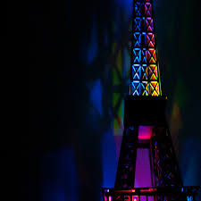 The best way to enjoy any light show the eiffel tower has to offer is crossing the siena river up to trocadero gardens, looking for a spot on the chaillot palace, or going straight to the montparnasse tower. 3d Model Puzzle With Led Light Effects Eiffel Tower Wackydot