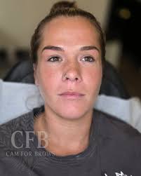 Whew! Back to back appointments in the new studio all day yesterday, and  I'm so grateful!! This cutie was so adorable because she really thought her  original brows were so bad, but