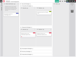 Crisis Management Plan On A Kanban Board Kanban Board Kanban Business Continuity Planning
