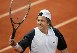 In december 2003, yannick noah and justine henin played a friendly match at the forest national in brussels. Ilie Nastase Yannick Noah Mansour Bahrami To Play Legends Event In Rwanda