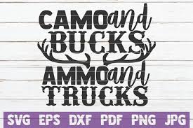 Import the plugin on your stencil.config.ts file and add the inlinesvg function to your plugins list. Camo And Bucks Ammo And Trucks Svg Cut File 531691 Cut Files Design Bundles