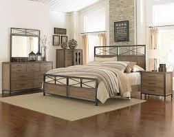 Magnussen Home Shady Grove Shady Grove Metal And Wood Bedroom Set Metal Bedroom Furniture Wood Bedroom Sets Bedroom Set