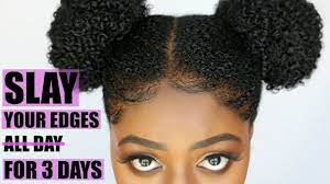 How To Slay Your Edges Secret Hair Gel For Coarse Natural Hair 4c B Natural Hair Styles Smooth Hair Natural Hair Washing