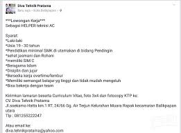 Whatsapp atau sering disingkat wa adalah salah satu media social mesagging alias media perpesanan yang memiliki segudang fitur menarik. Lowongan Servis Ac Kulkas Dan Mesin Cuci Balikpapan Facebook
