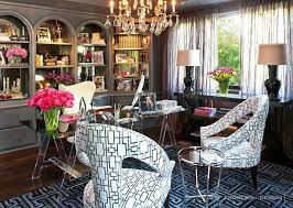 Kris Jenner S Glitzy Office Jenner House Home Office Design Home