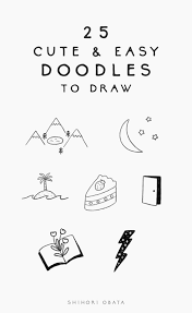 There are millions of artists out there that share their work with the world through both videos and photos (i'm. 25 Cute And Easy Doodles To Draw