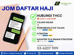 Cara daftar tabung haji online thijari. Official Lembaga Tabung Haji Nak Daftar Haji Kini Th Memudahkan Lagi Urusan Pendeposit Guna Telefon Pon Boleh Membuat Pendaftaran Haji Hubungi Thcc Ditalian 03 62071919 Untuk Pendaftaran Haji Anda Bermula 1
