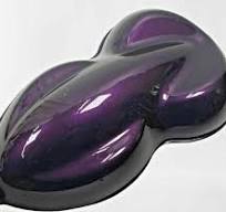 Fine Dark Velvet Purple Mica Pearl Pigment Automotive Paint Casting Airbrush