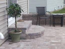 Aside from its warmth and classic appeal, most homeowners prefer laying brick pavers over other materials because they are extremely durable , reliable and low maintenance. 31 Small Paver Patio Ideas Pictures With Fire Pit Tips Building Small Brick Patio Patio Stones Patio Stairs
