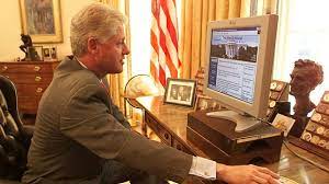 It may shock america to find out that bill clinton allowed super. Bbc World Service Go Digital Bill Clinton On Computers