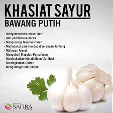 Manfaat bawang putih untuk kesehatan. Khasiat Bawang Putih Mama Maszull
